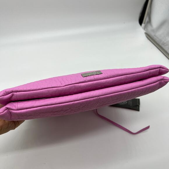 Vince Camuto Leather Livy Shoulder Bag Arresting Pink - Picture 12 of 16